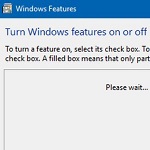 Turn Windows Features On or Off is Blank/Empty in Windows 10